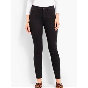 Talbots Petite Black High-Rise Jegging